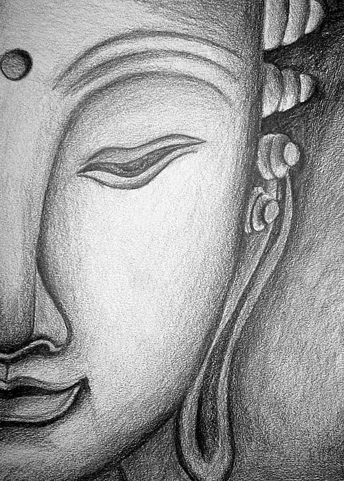 Ksitigarbha Bodhisattva Buddha Icon Elegant Cartoon Character Sketch-vector  Icon-free Vector Free Download